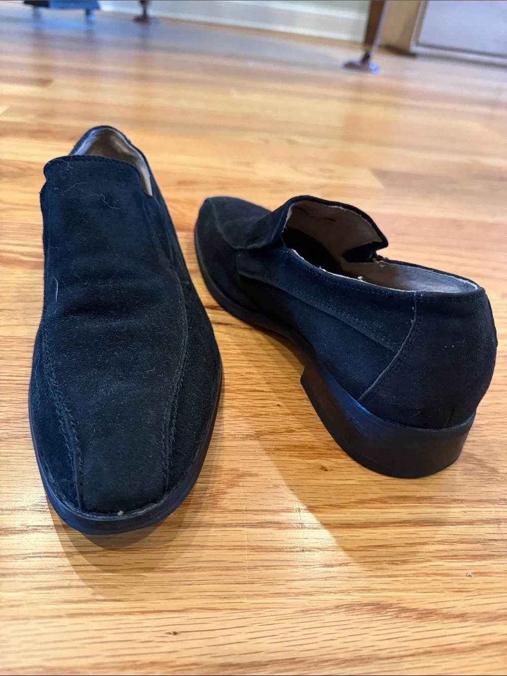Fratelli Select black suede loafers size 7.5 men’s